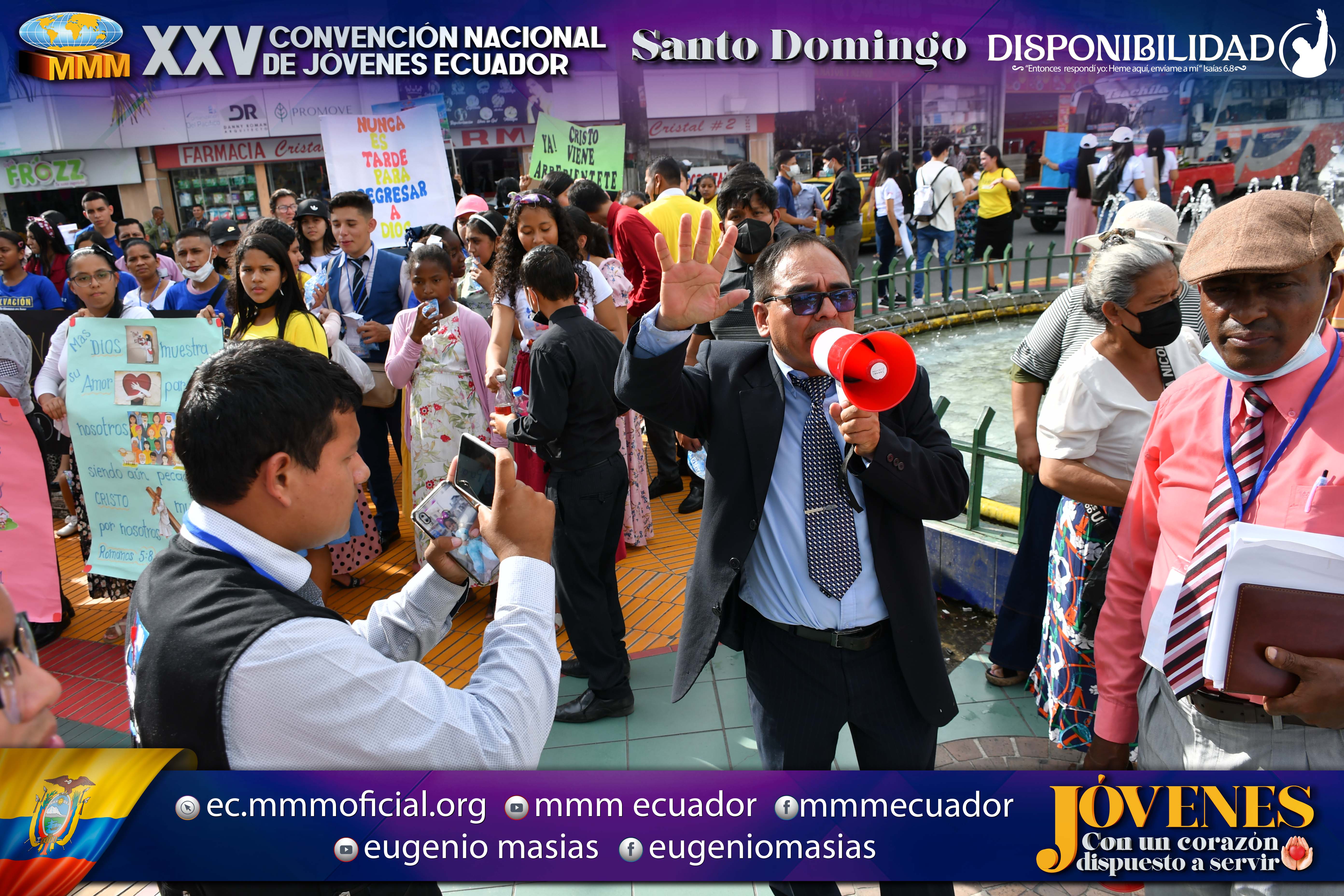 Marcha Convención Nacional De Jóvenes