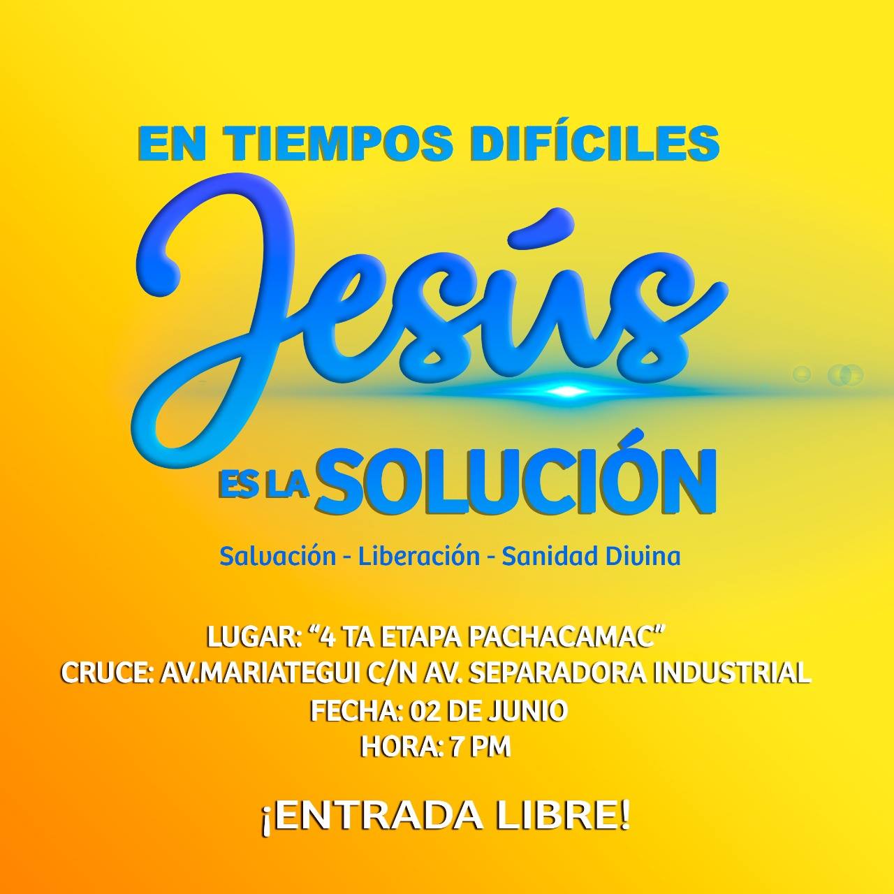 Salvación, liberación y sanidad divina en Villa El Salvador